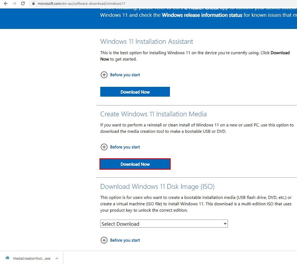 Tải về và sử dụng Windows 11 Media Creation Tool - Ảnh 02