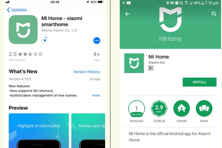 Cách kết nối camera an ninh Xiaomi Mi 360 độ 2K Pro với ứng dụng Mi Home