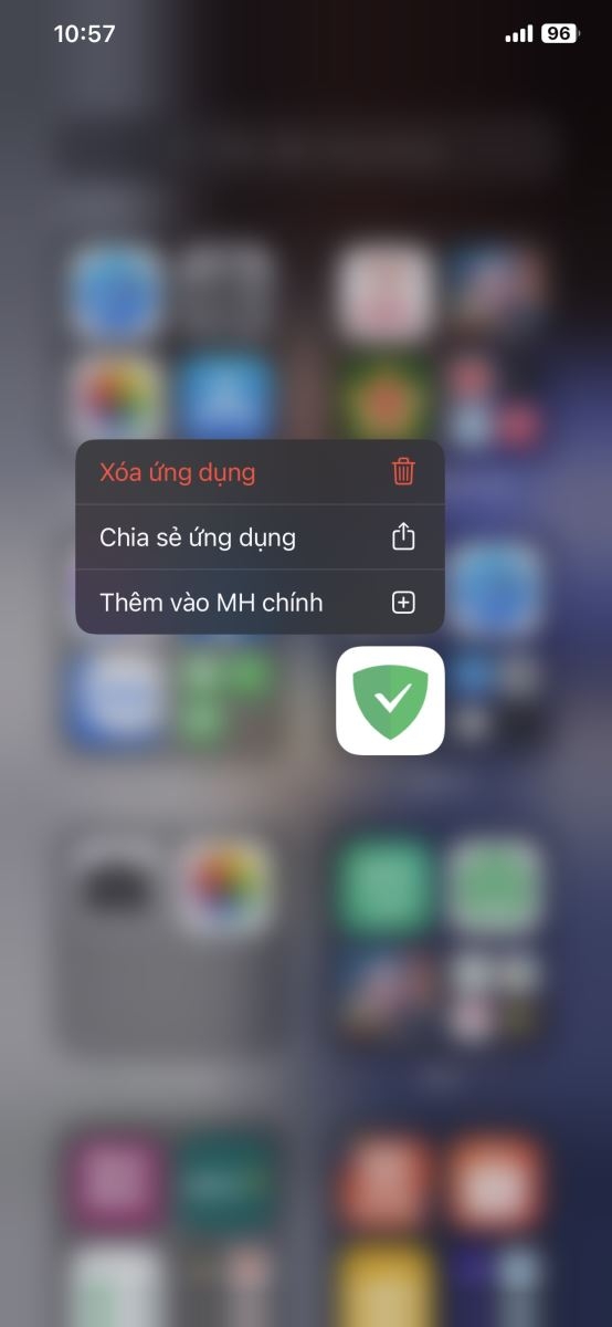 Cách đưa ứng dụng ra màn hình điện thoại iPhone