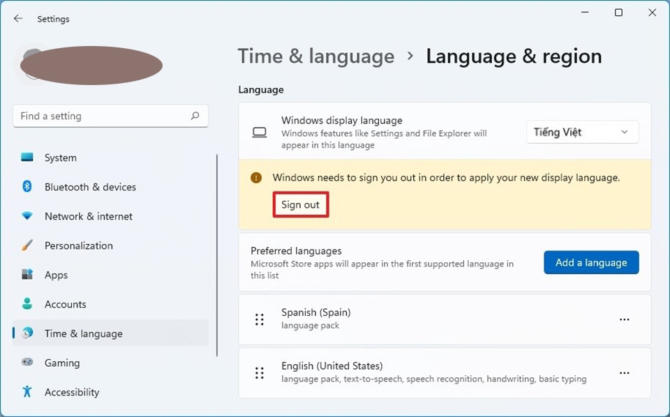 Cách cài tiếng việt cho Windows 11 (Ảnh 8)
