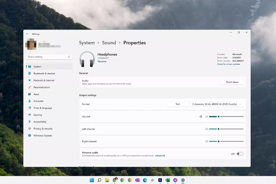 Sửa lỗi âm thanh trong Windows 11 - Ảnh 02