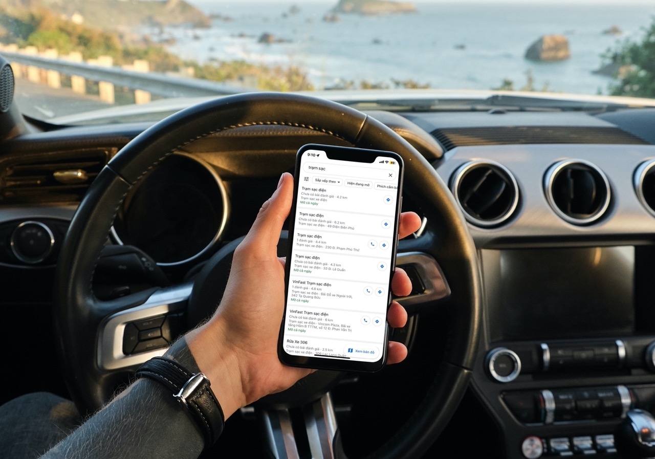 Cách tìm trạm sạc xe điện gần nhất bằng Google Maps - Ảnh 1