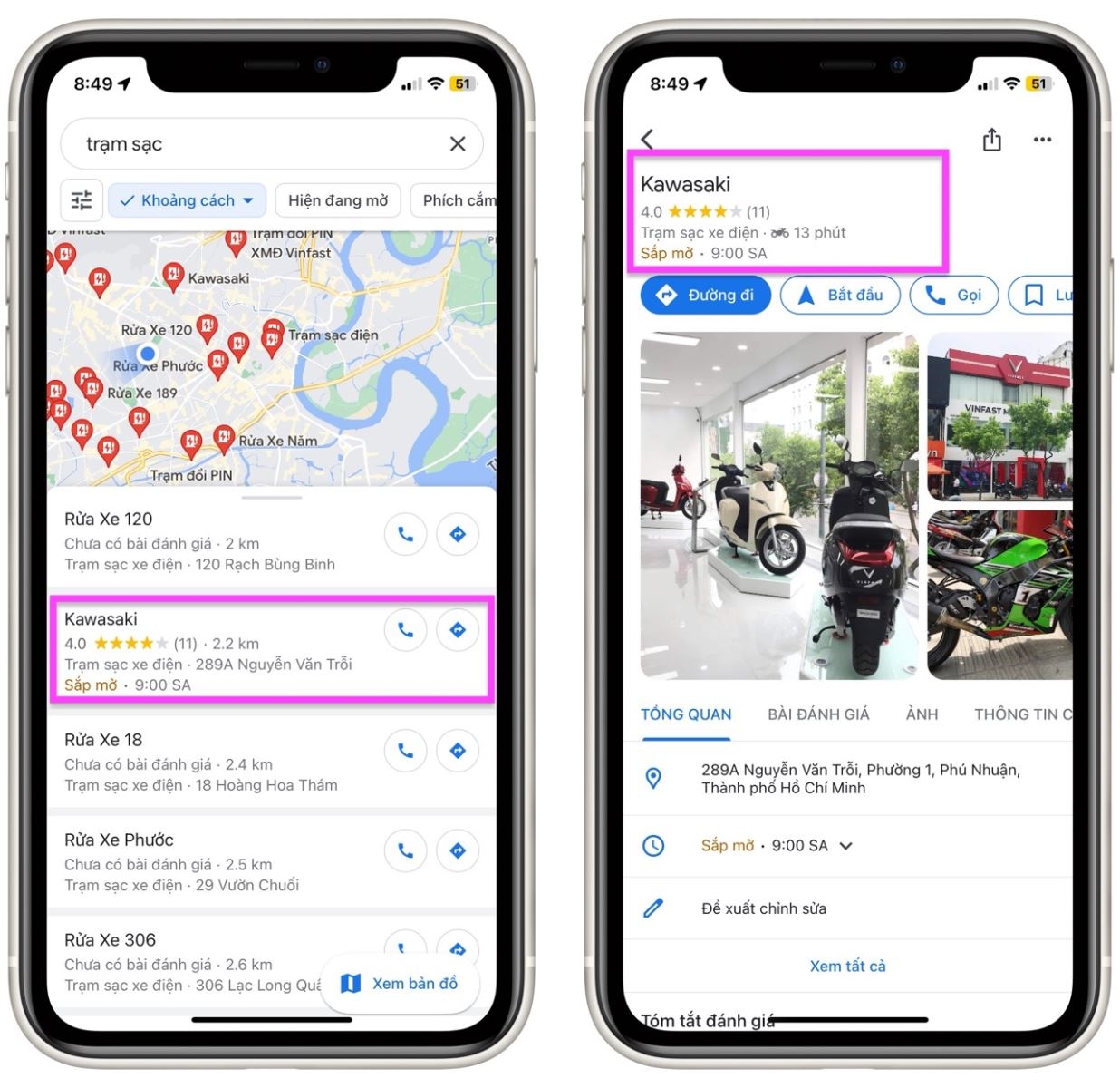 Cách tìm trạm sạc xe điện gần nhất bằng Google Maps - Ảnh 5