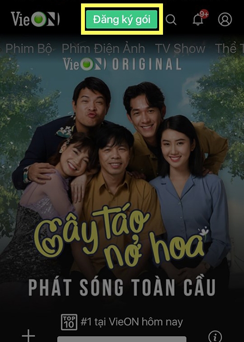 Hướng dẫn mua gói vip Vieon (Ảnh 8)