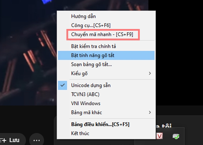 8 phím tắt Unikey tiện lợi (Ảnh 4)