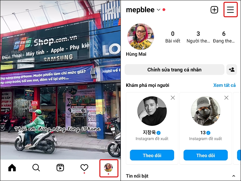Cách gỡ ứng dụng đã kết nối với tài khoản Instagram trên điện thoại