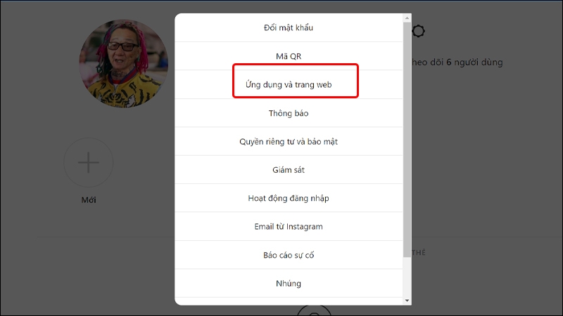 Cách gỡ ứng dụng đã kết nối với tài khoản Instagram trên máy tính