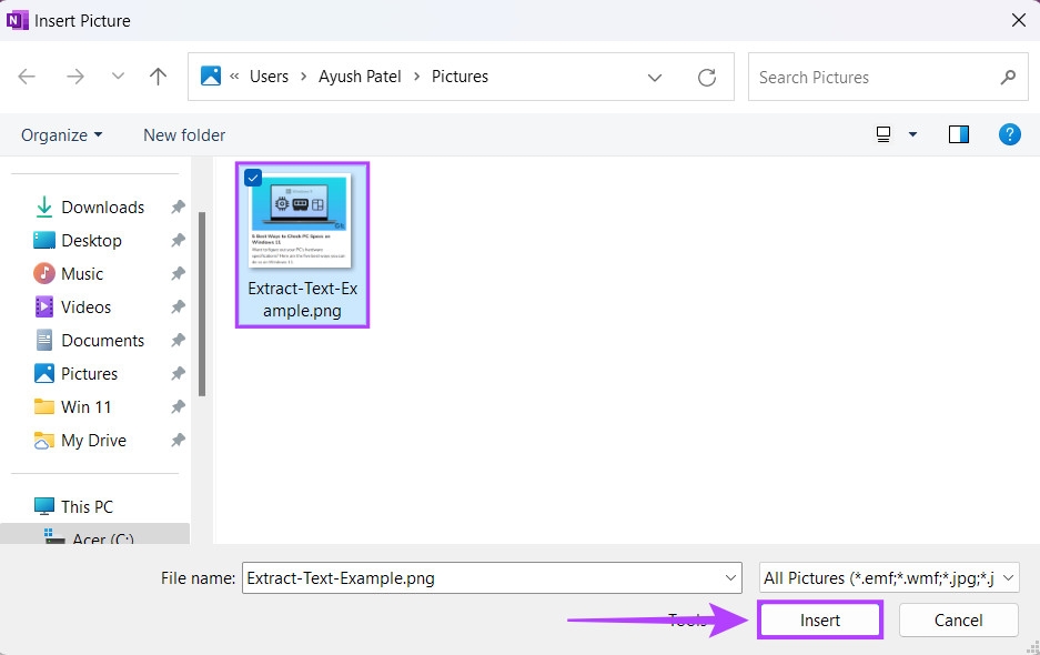 Bật mí cách trích xuất văn bản từ hình ảnh trên Windows 11 (3)
