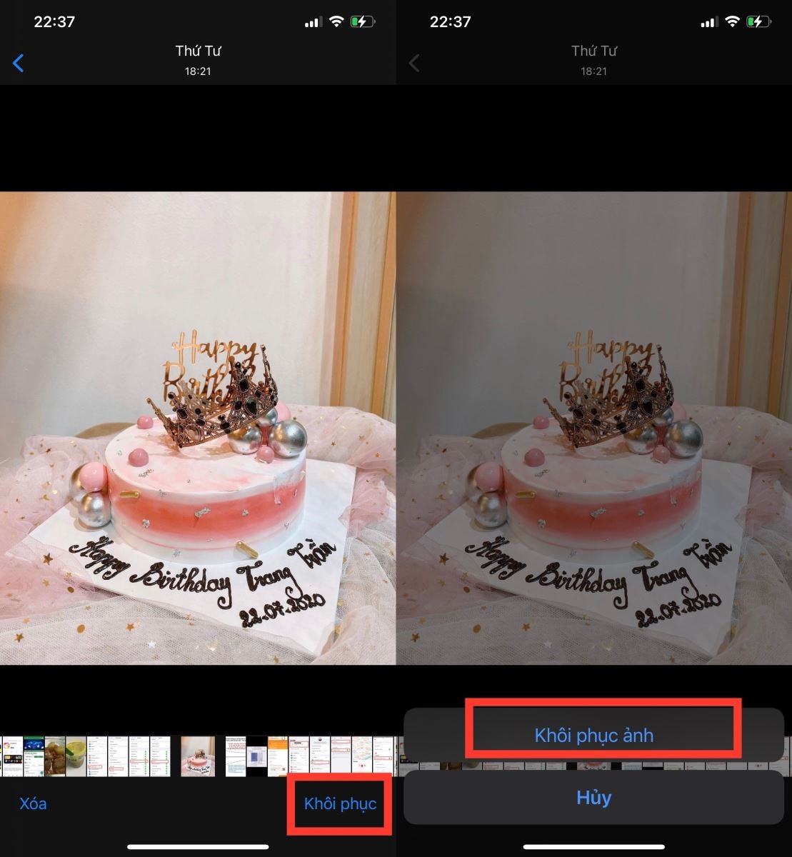 Cách khôi phục ảnh đã xóa trên iPhone 2