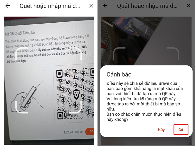 Cách đồng bộ hóa trình duyệt Brave trên nhiều thiết bị