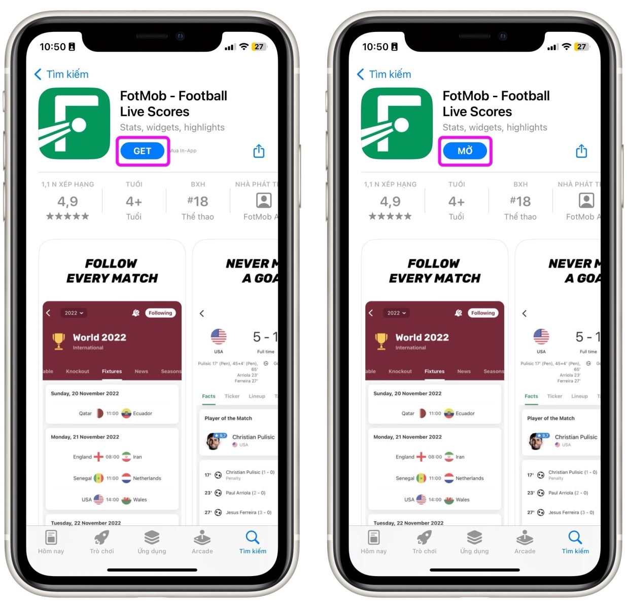 Cách cập nhật trực tiếp tỉ số World Cup 2022 trên iPhone - Ảnh 2
