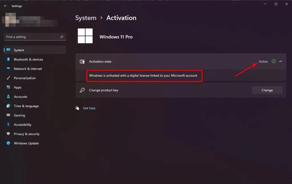 Kiểm tra Windows 11 đã active chưa - Ảnh 05