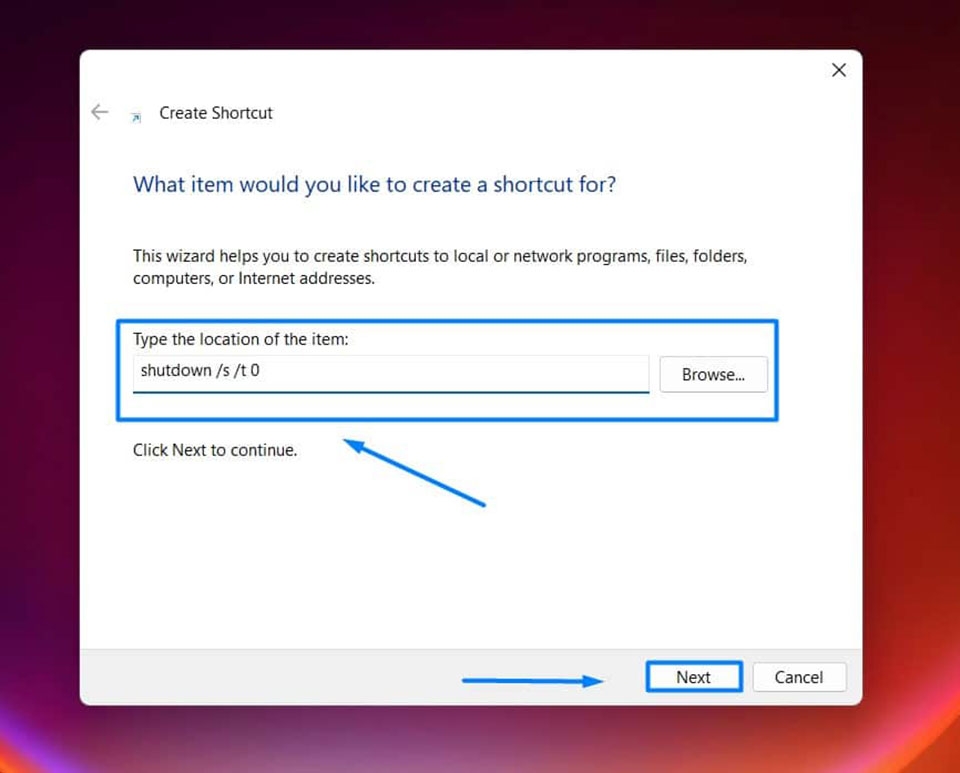 Tạo nút Shutdown trên Windows 11 - Ảnh 04
