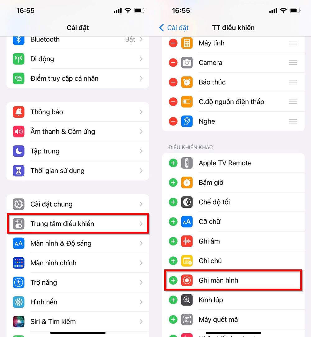 Cách quay màn hình iPhone 1