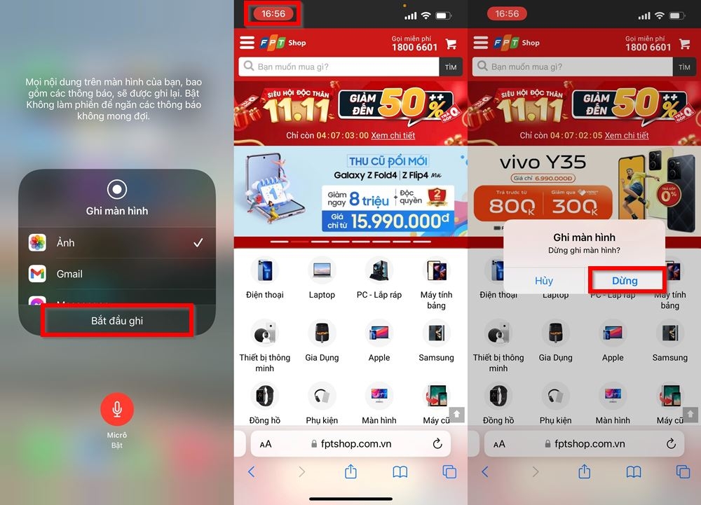Cách quay màn hình iPhone 5