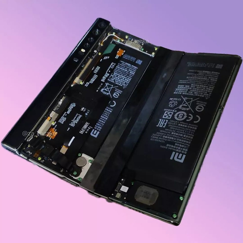 Nguyên mẫu smartphone màn hình gập Xiaomi (ảnh 4)