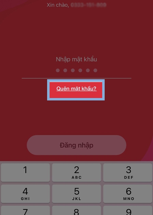 Cách lấy lại mật khẩu Viettelpay (Ảnh 2)