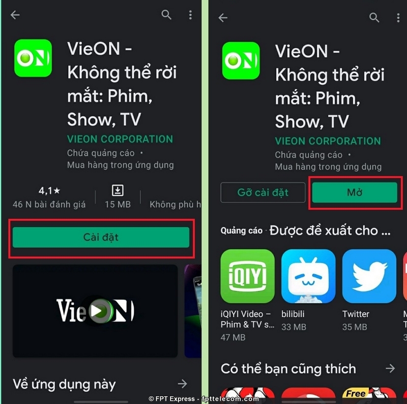 Hướng dẫn tải VieON (Ảnh 3)