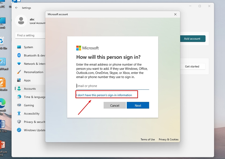 Cách đổi tên thư mục User trong Windows 11
