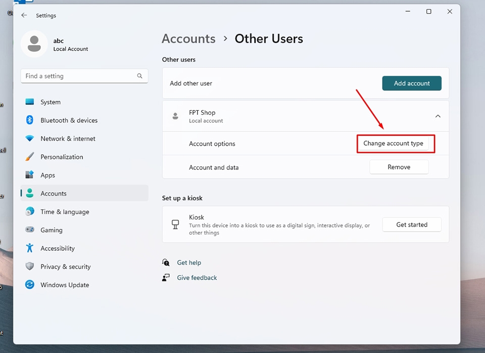 Cách đổi tên thư mục User trong Windows 11