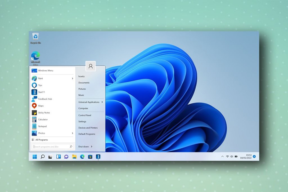 Chuyển Start Menu Windows 11 về Windows 10 - Ảnh 07