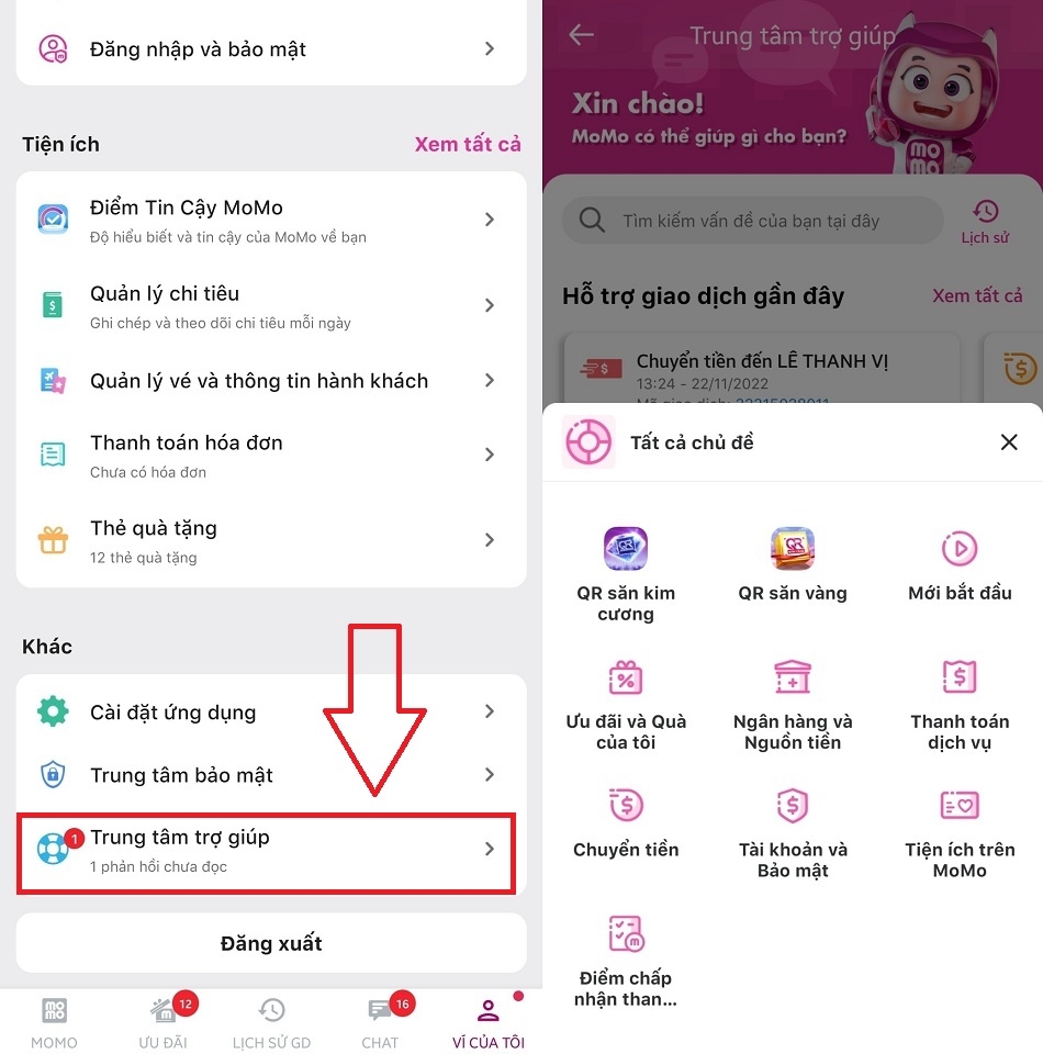 Thông tin liên hệ tổng đài MoMo, CSKH luôn luôn 24/7 hình 4