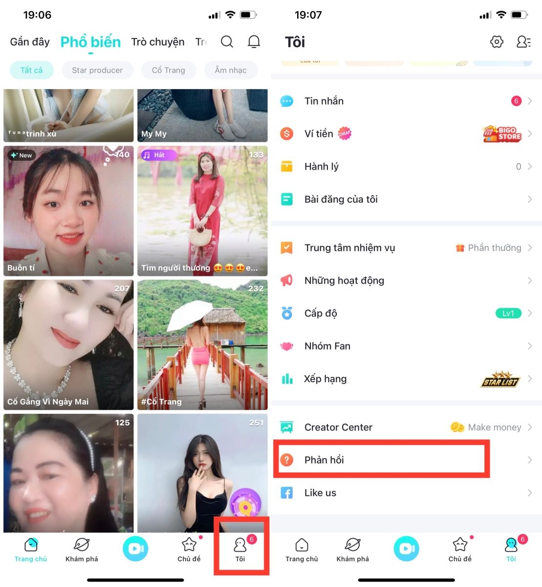 Cách mở khóa Bigo Live trên iPhone 1