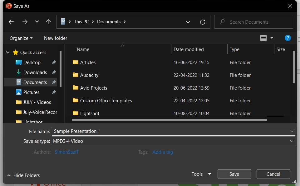 Hướng dẫn cách làm video trên PowerPoint (8)
