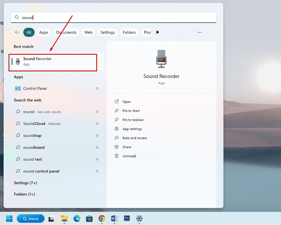 Cách ghi âm trên Windows 11 - Ảnh 02