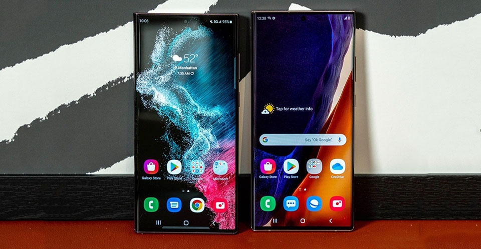 So sánh Samsung Galaxy S23 Ultra và Galaxy Note 20 Ultra