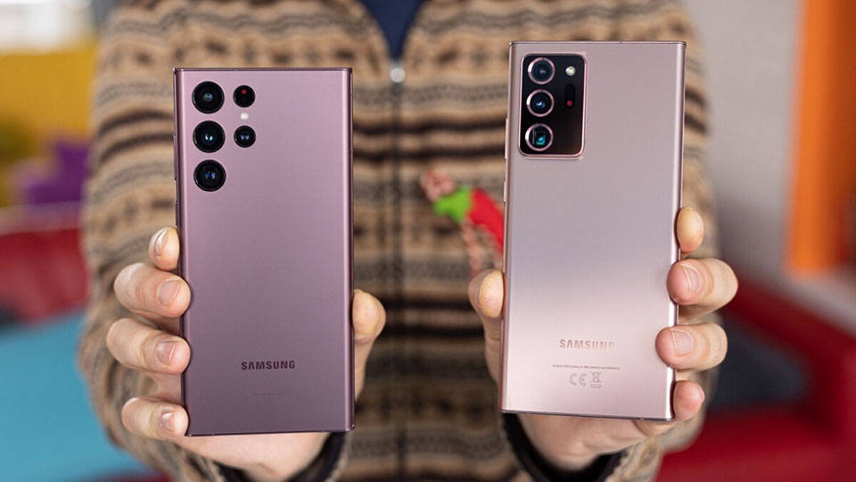 So sánh Galaxy S22 Ultra và Galaxy Note 20 Ultra (ảnh 1)