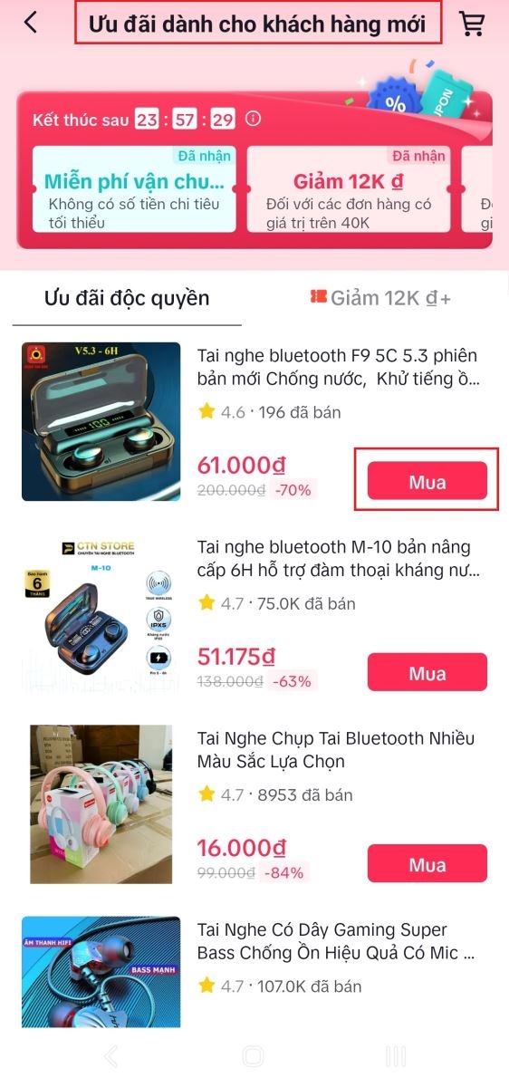 mã giảm giá tiktok 6