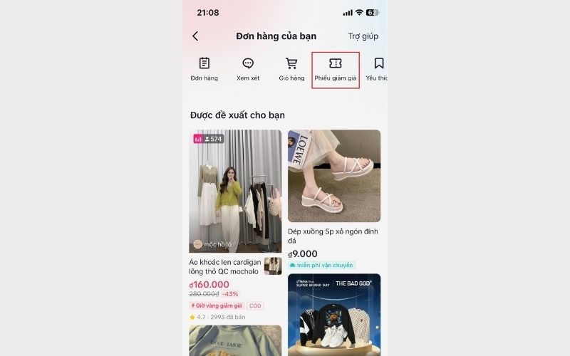 mã giảm giá tiktok 3