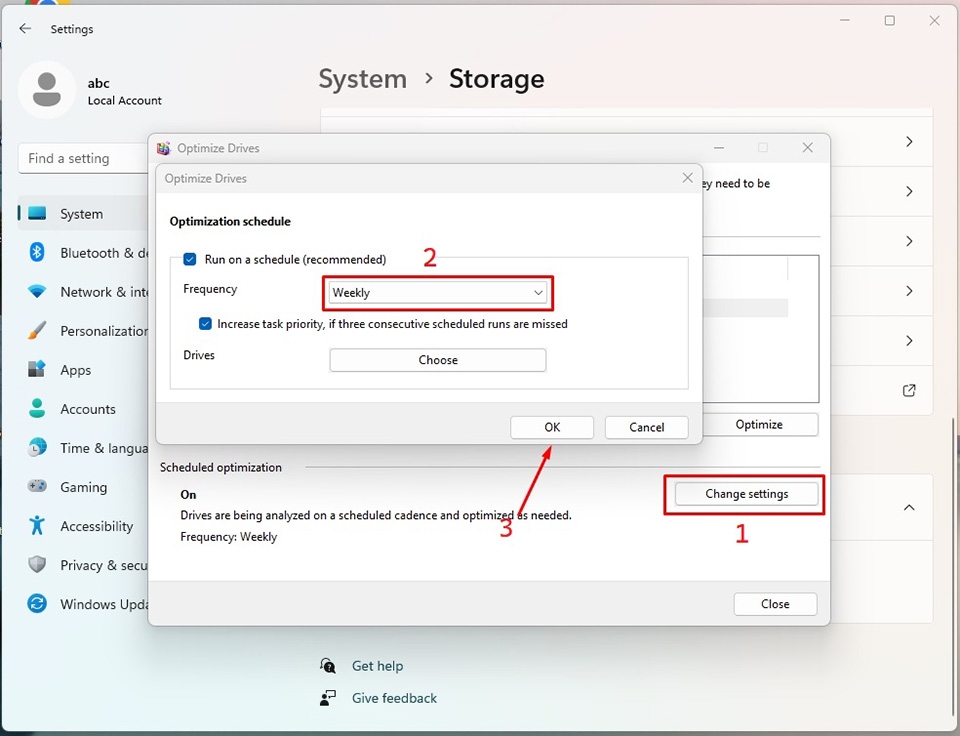 Chống phân mảnh ổ cứng trong Windows 11 - Ảnh 10