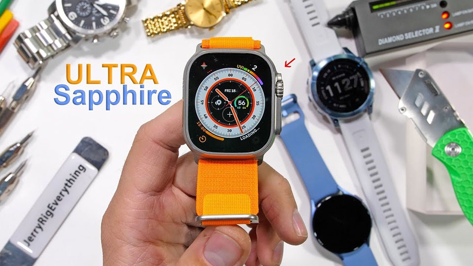 Kiểm tra độ bền Apple Watch Ultra (ảnh 1)