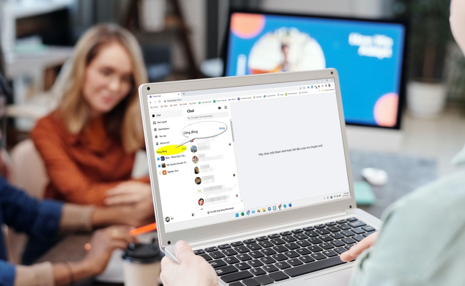 cách ẩn các nhóm chat Cộng đồng phiền phức trên Messenger - Ảnh 1
