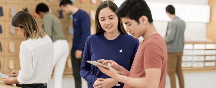 Ảnh minh hoạ: Apple Genius Bar.