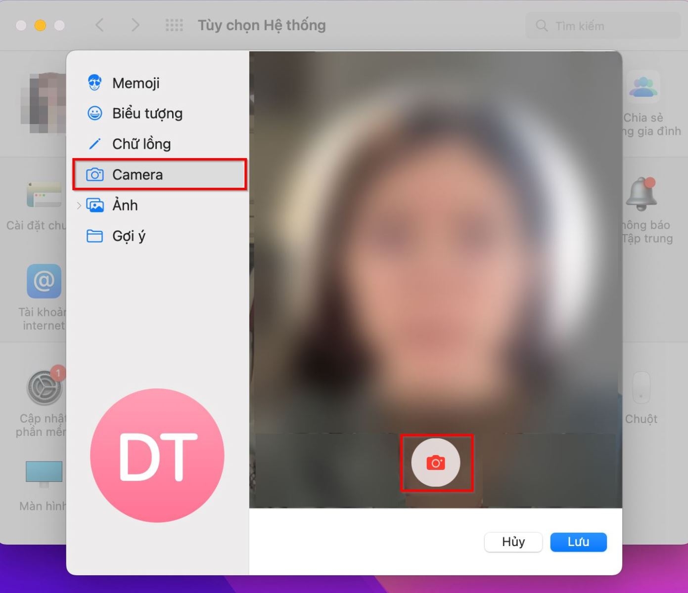 Cách đặt Emoji làm ảnh đại diện ID Apple trên Macbook 6