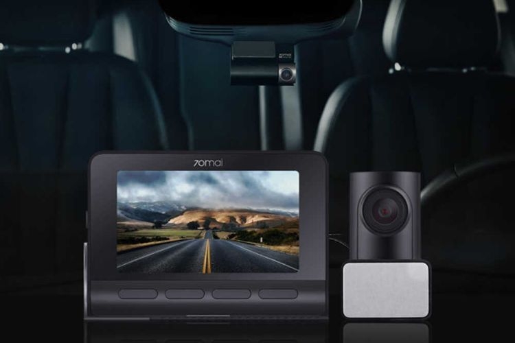 Camera 2 mắt Xiaomi 70 mai A800 4K ghi hình trước sau