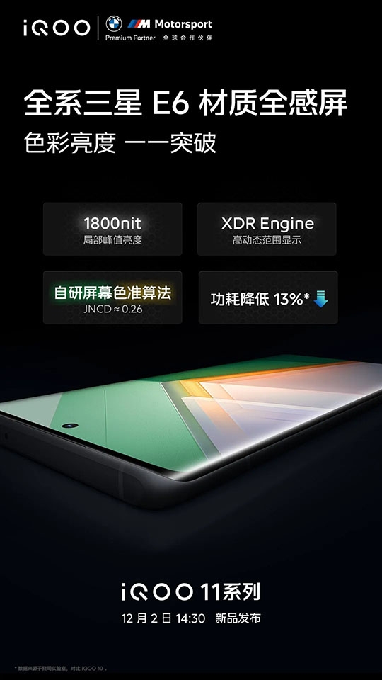 Màn hình iQOO 11 5G (ảnh 3)