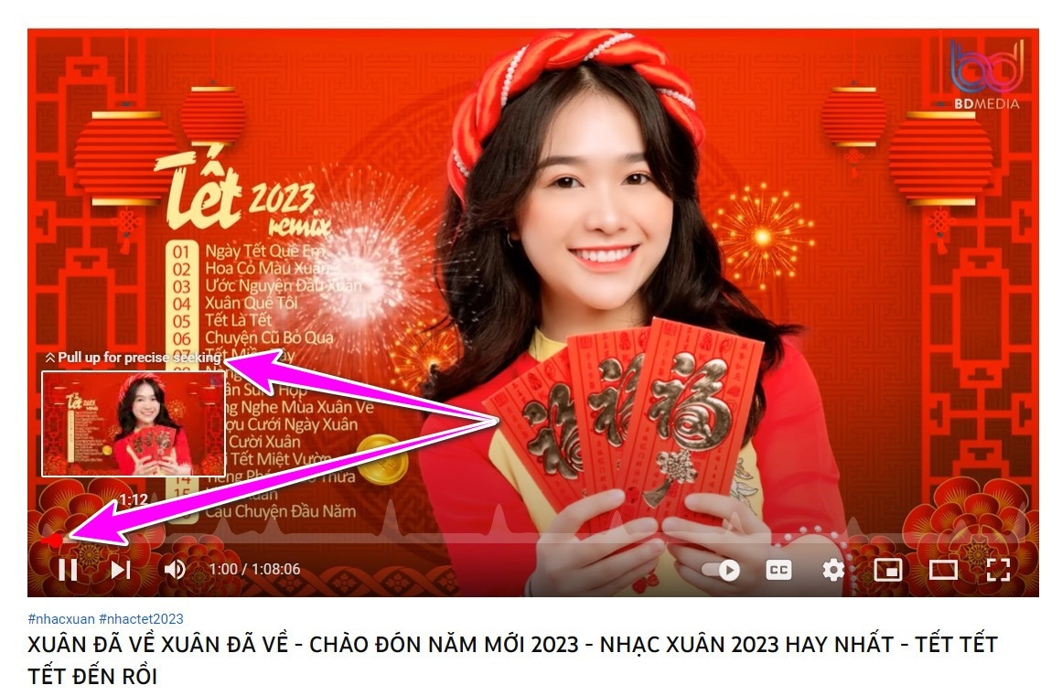 Cách tua video YouTube đến vị trí chính xác - Ảnh 4