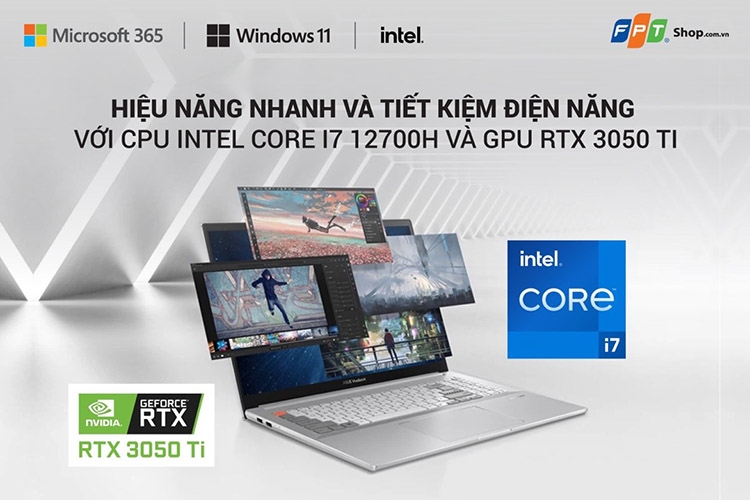 Intel Core i7 12700H và RTX 3050 Ti: Combo hiệu suất cao và tiết kiệm pin
