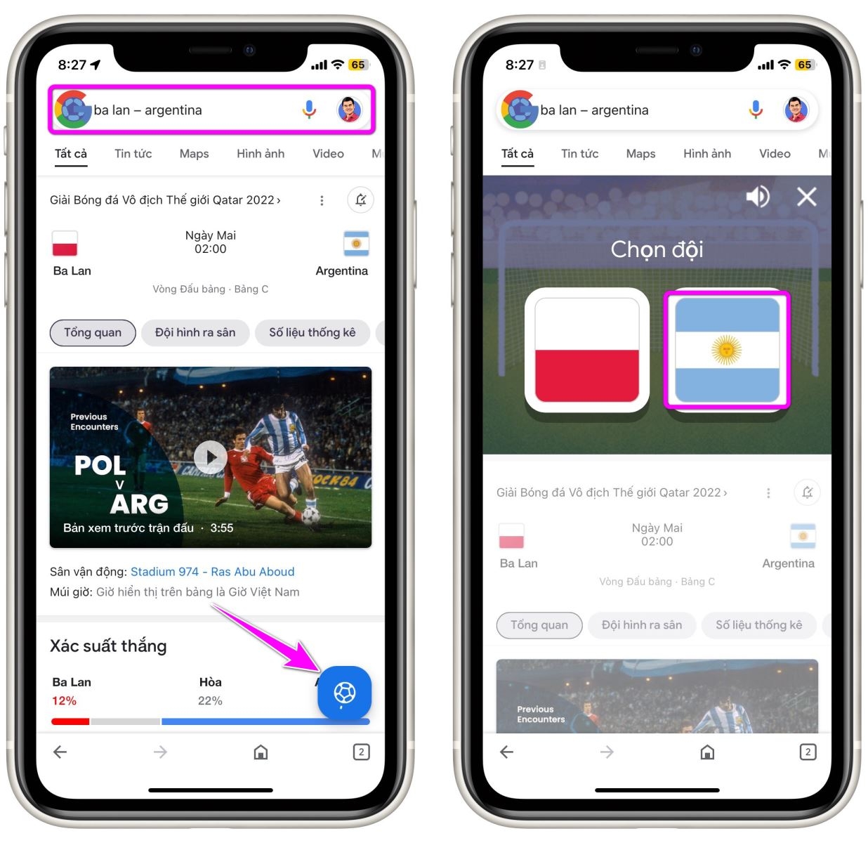 Cách chơi game World Cup 2022 của Google - Ảnh 5
