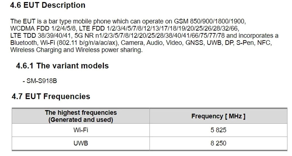 Galaxy S23 Ultra đạt chứng nhận FCC (ảnh 2)