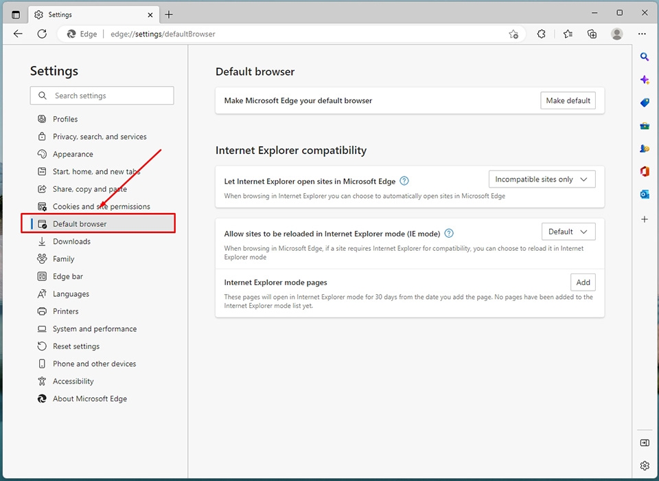 Dùng Internet Explorer trên Windows 11 - Ảnh 04