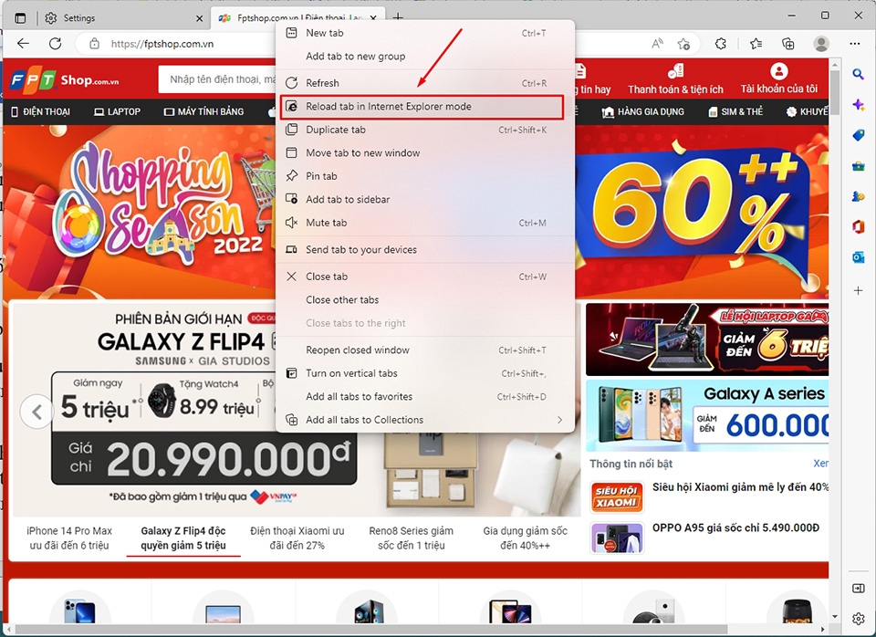 Dùng Internet Explorer trên Windows 11 - Ảnh 08