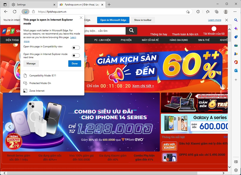 Dùng Internet Explorer trên Windows 11 - Ảnh 09