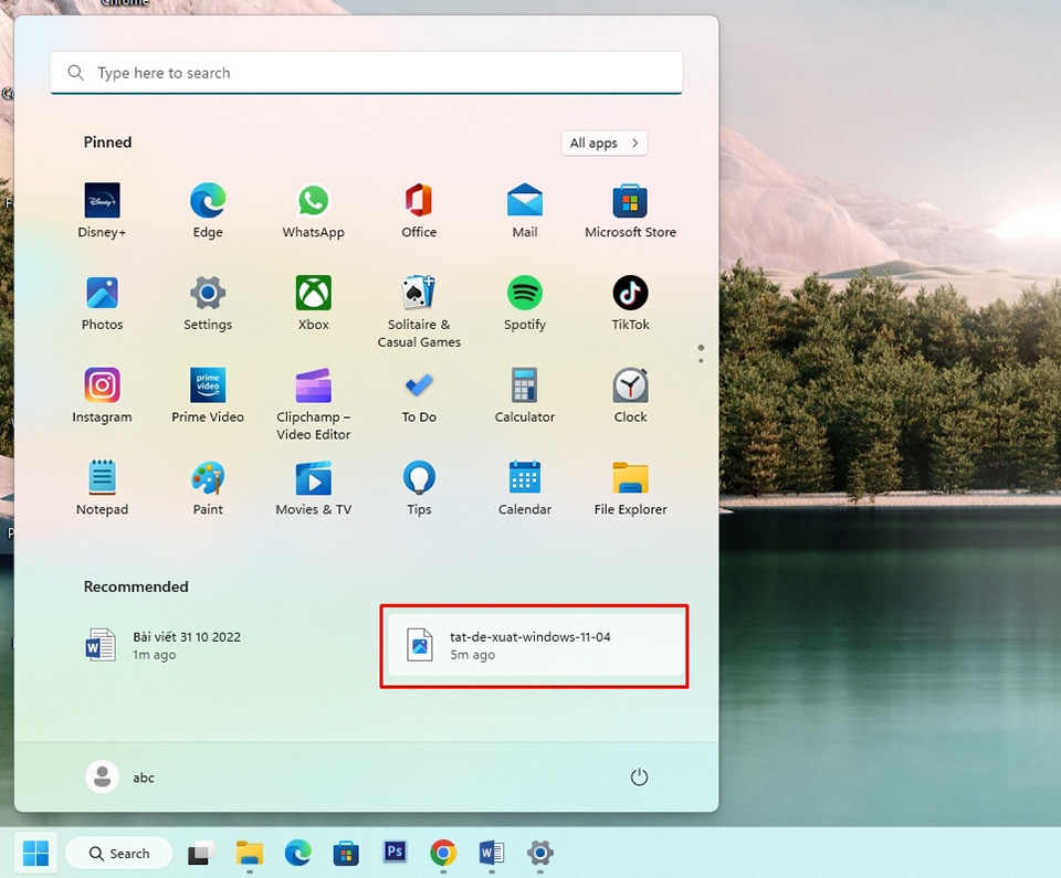 Tắt Recommended trong Windows 11 - Ảnh 06