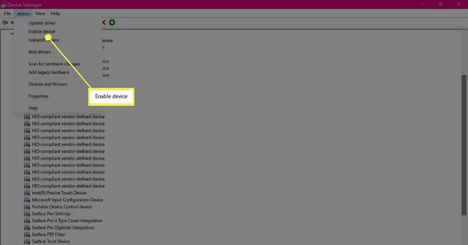 Bật màn hình cảm ứng trên laptop Windows 11 - Ảnh 11