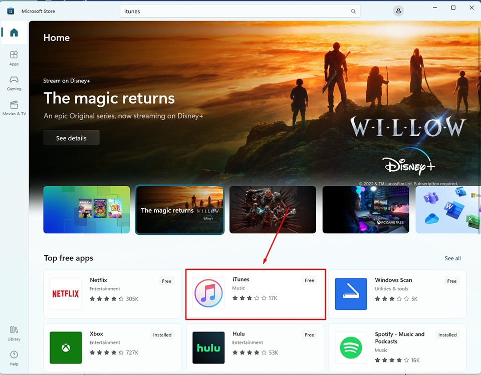 Tải iTunes cho Windows 11 - Ảnh 03